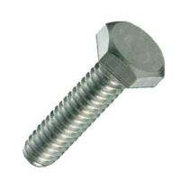 M10 x 20 Hex Head Screw 8.8 Electroplate ISO 4014_0