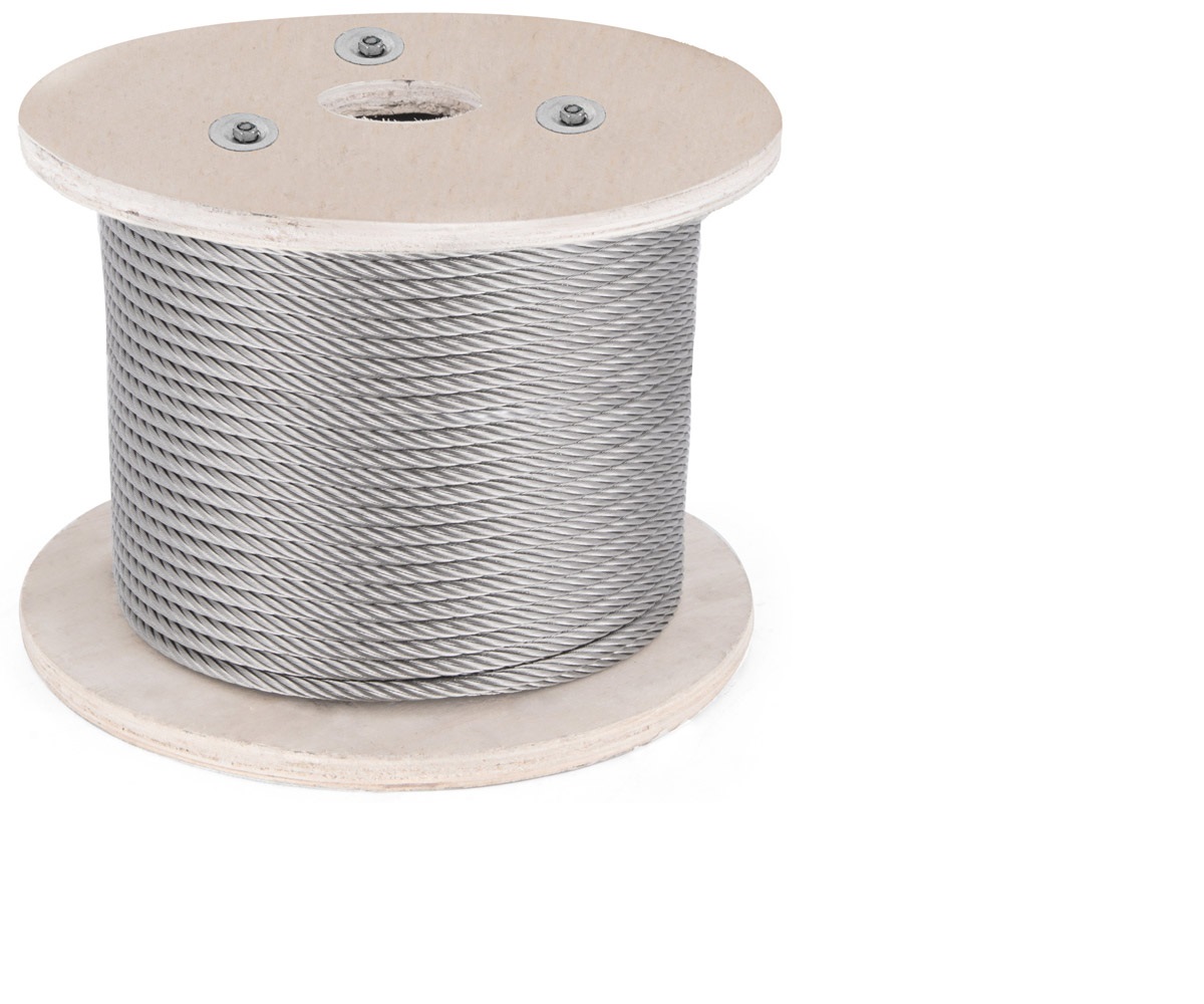 USHA MARTIN 6 mm Steel Wire Rope 6X36 1770 N/mm2 50 Mtr_2