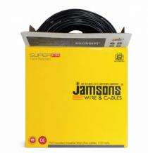 Jamsons 0.75 sqmm Super FR Electric Wire Black 90 m_0