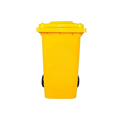 Wheeled Bins Yellow 120 L FRP_0
