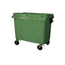 Wheeled Bins Green 660 L FRP_0