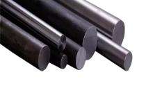 Vaani Round Black Metal Bar Mild Steel EN 8 50 mm_0