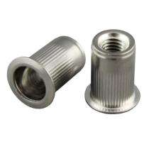 Vijay Laxmi M10 Threaded Open End Large Collar Nut Insert Steel_0