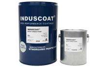 INDUSCOAT Two Part Oil Based Paint Smoke Grey Epoxy Paints High Gloss_0