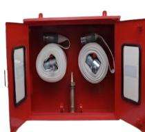 Kalpex Mild Steel Double Door Fire Hose Cabinet 30 x 24 x 10 inch 15 m_0