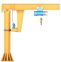 Kraft World 1 ton Manual Floor Jib Crane_0