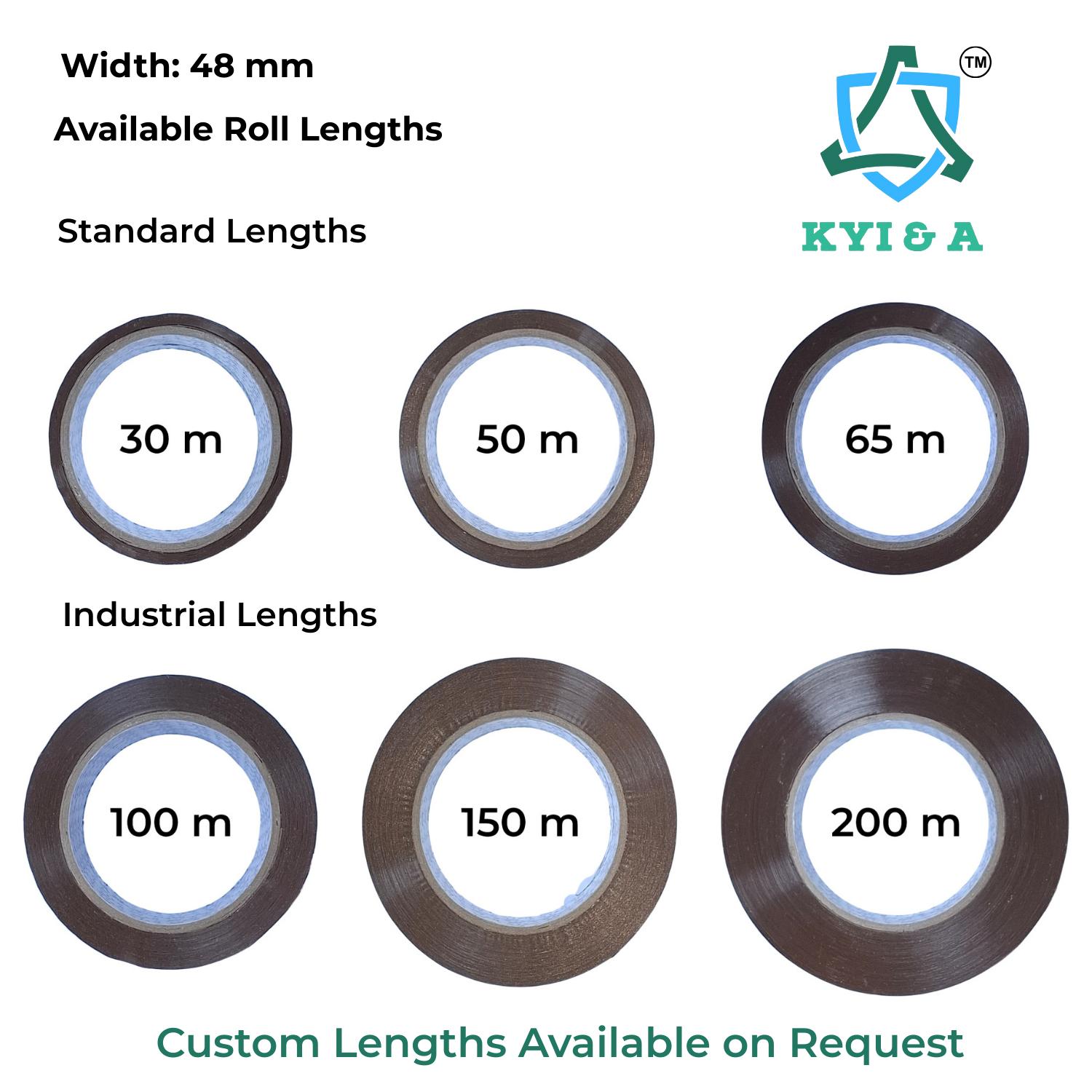 KYI & A Self Adhesive Tapes Bopp Brown 5905.51 in_2