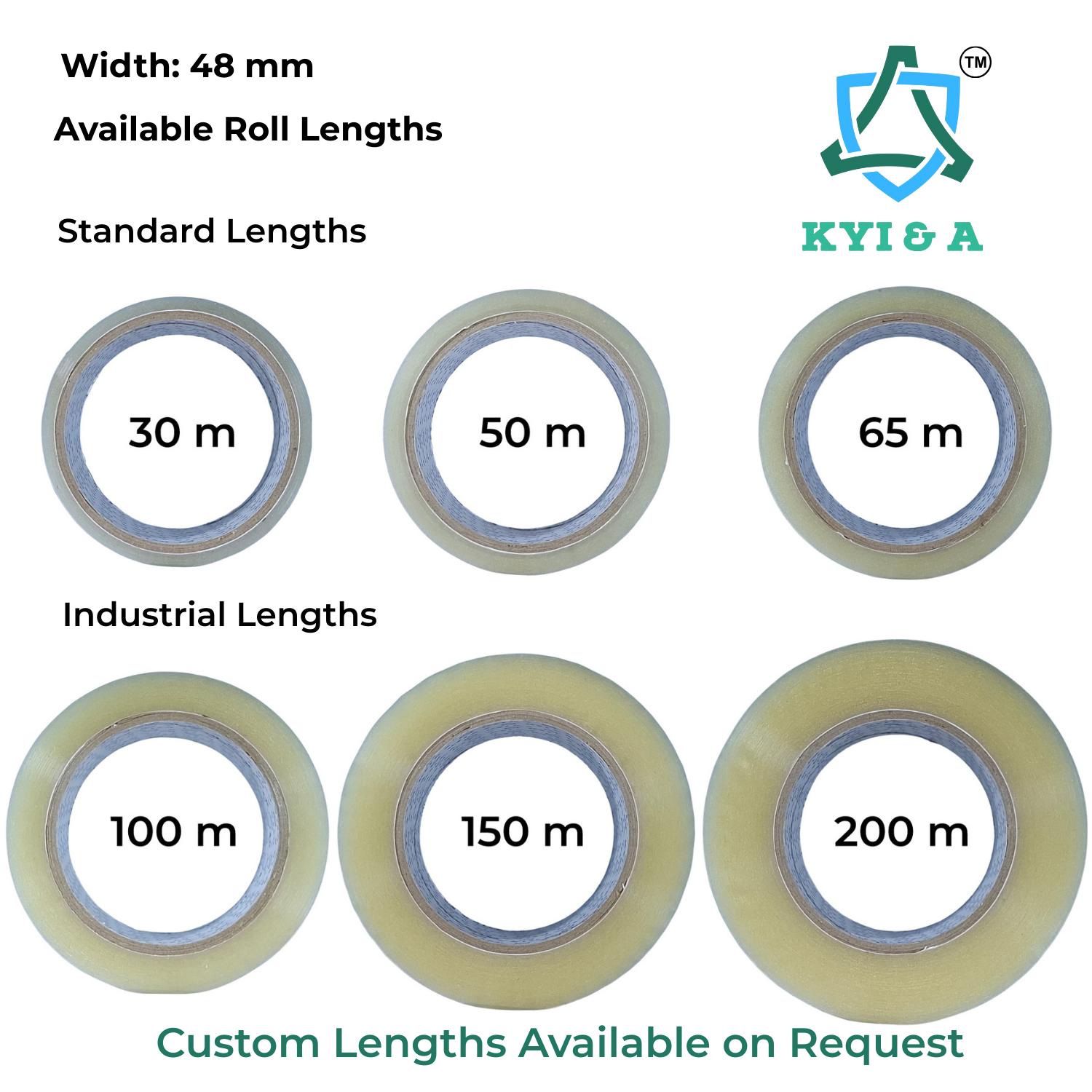 KYI & A Self Adhesive Tapes Bopp Transparent 5905.51 in_1