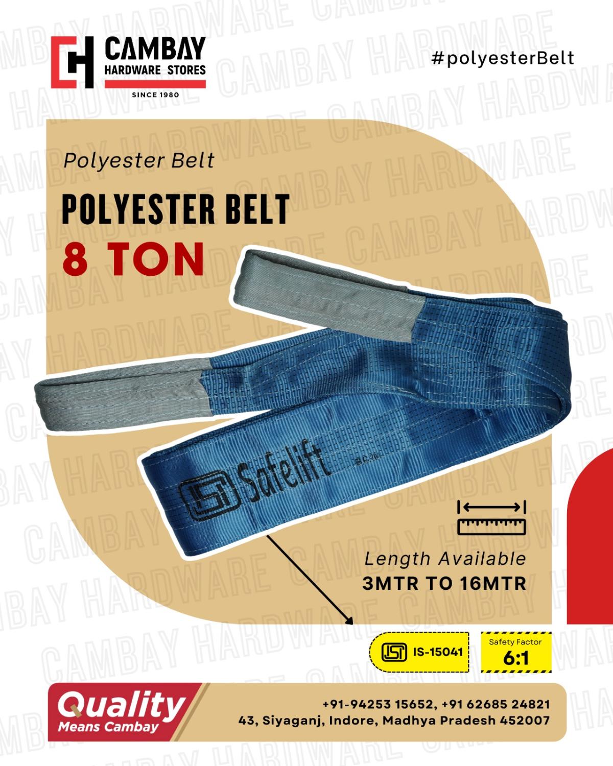 Safelift 5 m Flat Eye Web Sling 8 ton_1