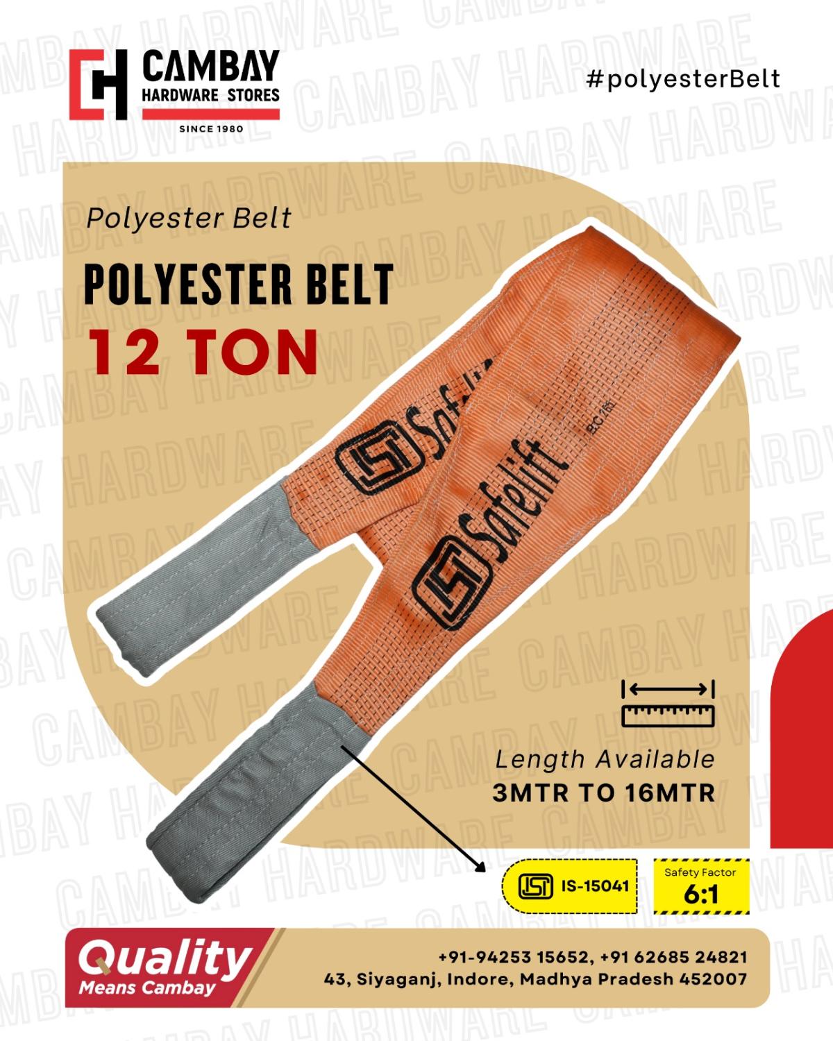 Safelift 5 m Flat Eye Web Sling 12 ton_1