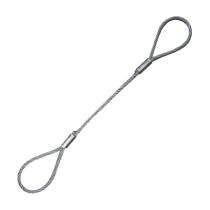 1 m Eye and Eye Wire Rope Sling 1 ton_0