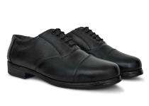 007 Real Leather Non Metallic Composite Toe Safety Shoes Black_0