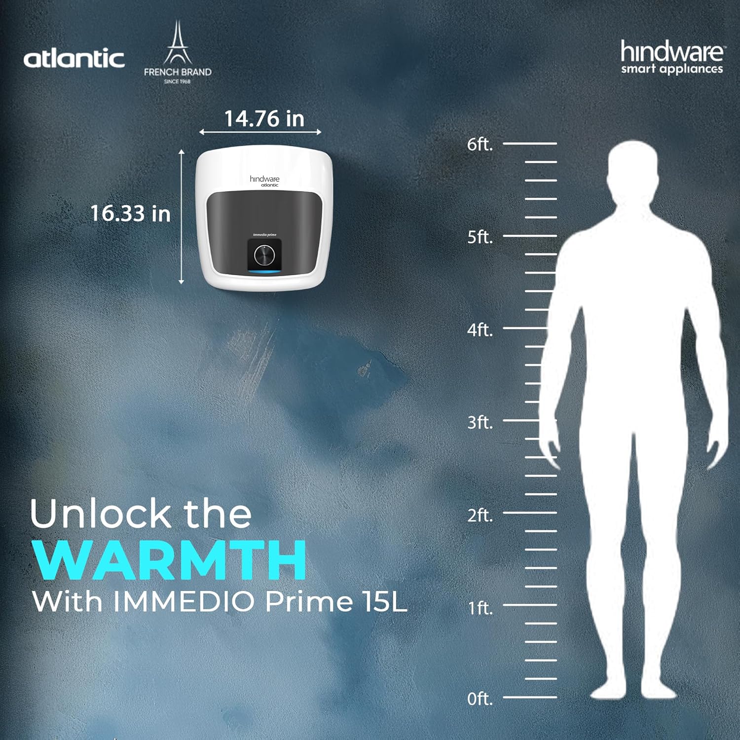 Hindware Immedio Prime 15 L 5 Conventional Geysers_1