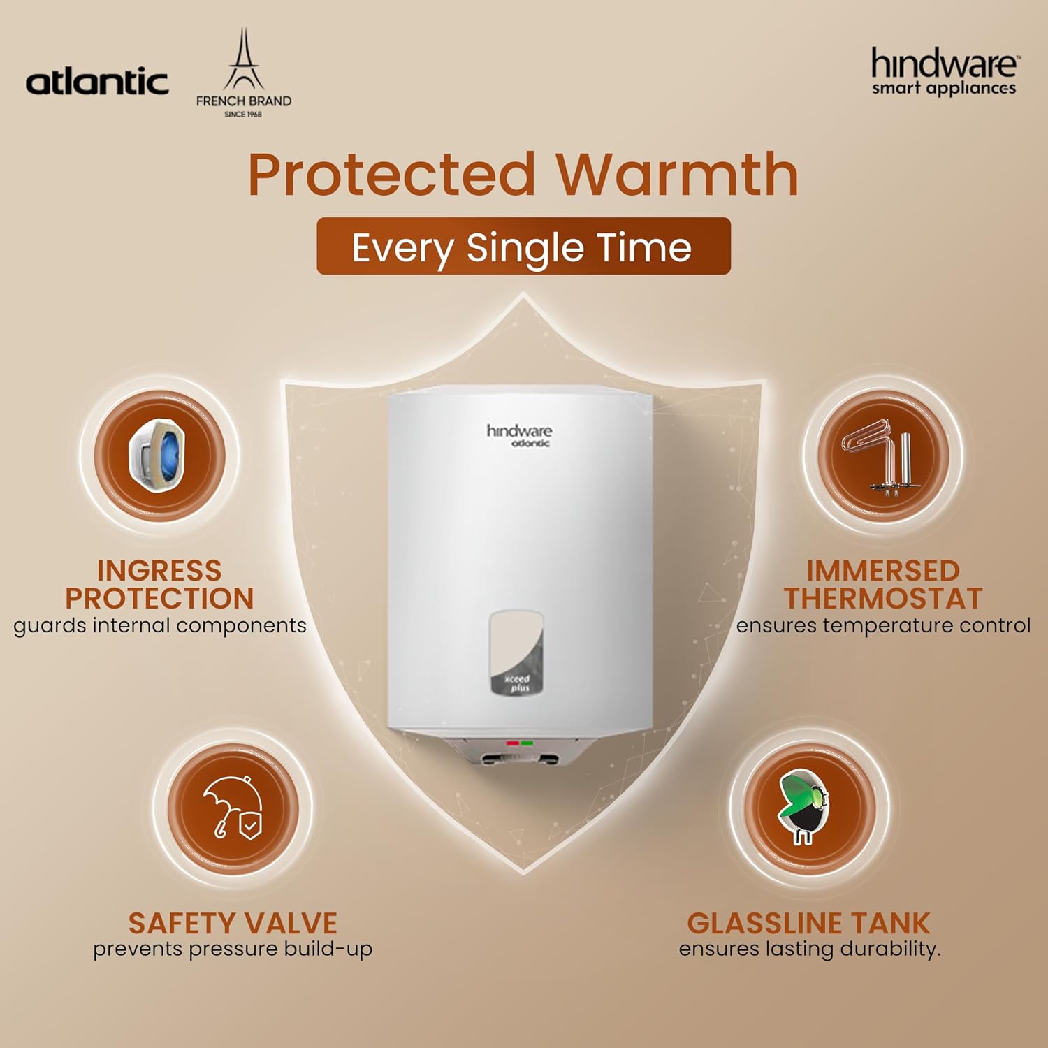 Hindware Xceed Plus 25 L 5 Conventional Geysers_1