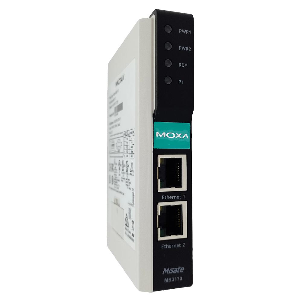 MOXA MB3170 10/100 Mbps 8-pin RJ45 RS 232 Modbus Gateway_2
