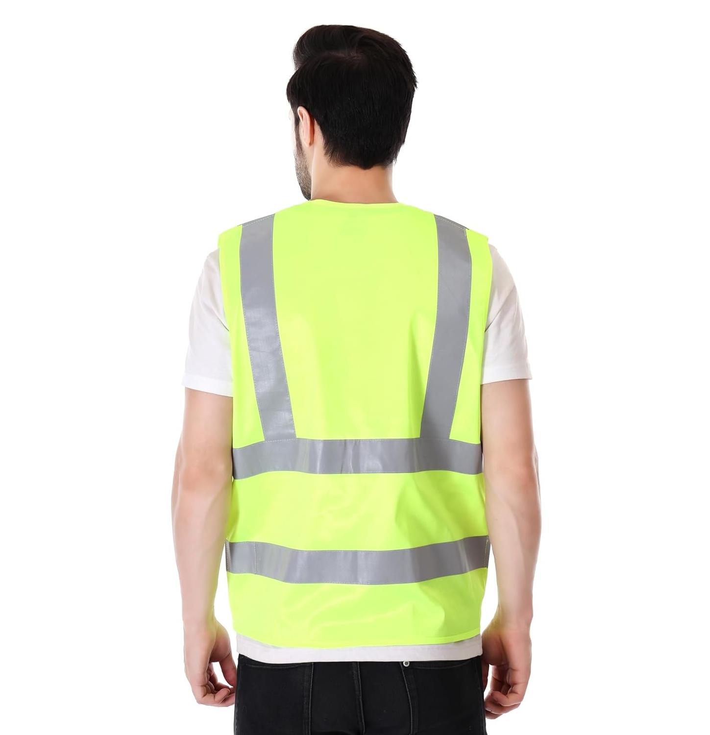 EVION Polyester Safety Jackets XXXL ES-030 Reflective Green_2