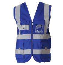 EVION Polyester Safety Jackets L ES-030 Reflective Royal Blue_0
