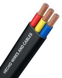 HECHO 3 Core Flat Submersible Cables Generally Confirming to IS:694_0