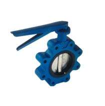 SHITAL 9 inch Lever Cast Iron Butterfly Valve Lug Type_0