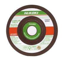 HIKOKI 125 mm Grinding Wheels A36Q BF 6 mm 12250 rpm 22.23 mm_0