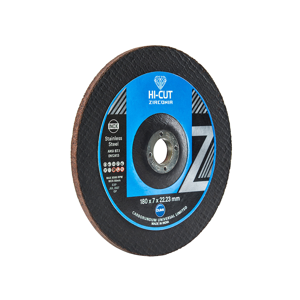 HI-CUT 230 mm Grinding Wheels BDHRNU35700222 7.15 mm 6600 rpm 22.23 mm_2