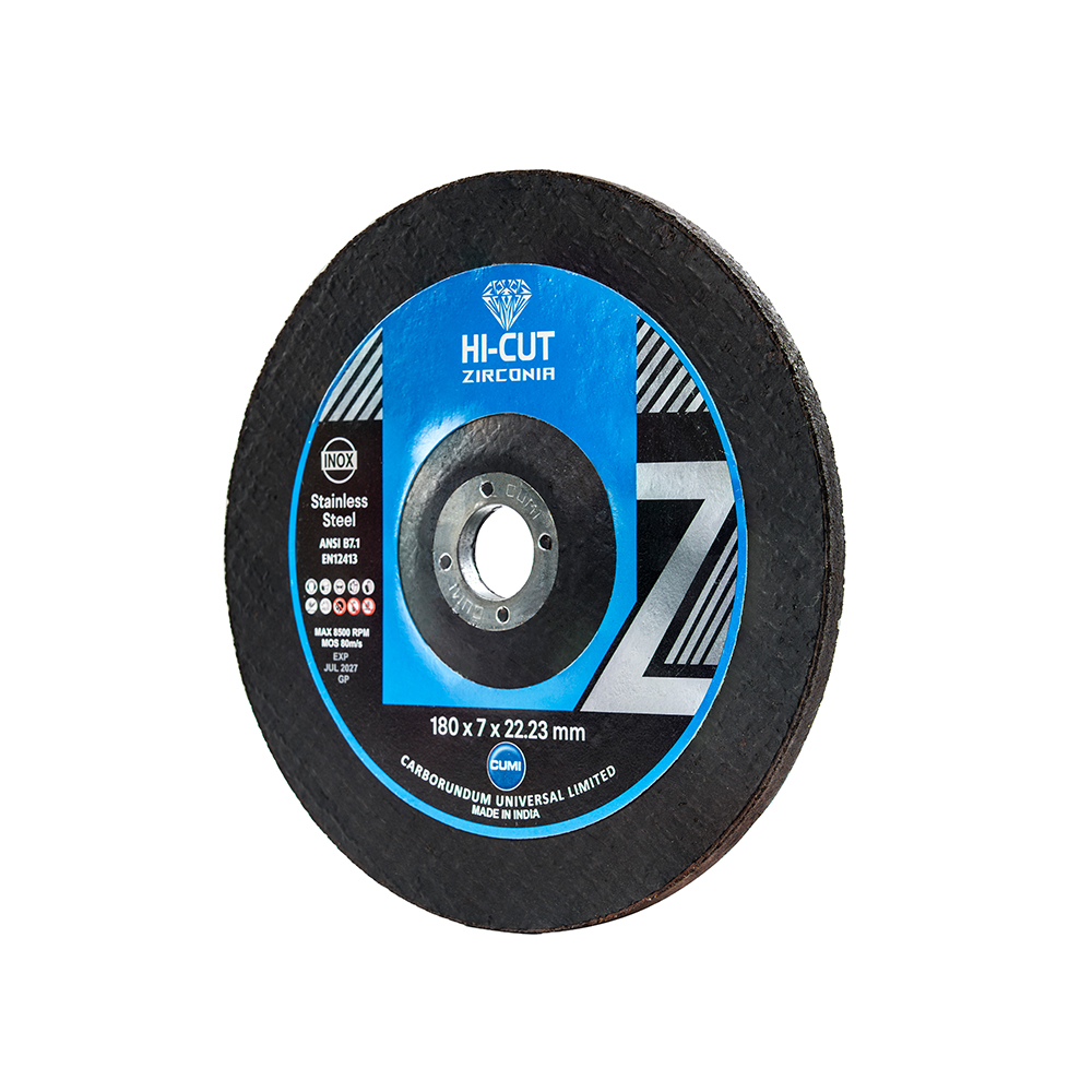 HI-CUT 230 mm Grinding Wheels BDHRNU35700222 7.15 mm 6600 rpm 22.23 mm_3