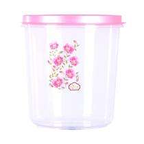 Household Plastic Jar White and Pink 7000 mL_0