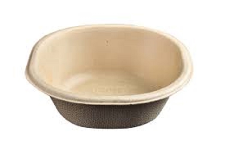 Plastic Disposable Bowls 88 x 88 x 33 mm Beige_0