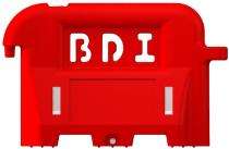 BDI Regular Plastic Barricades 1550 x 400 x 1000 mm_0