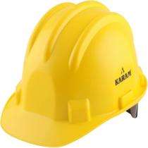 Karam HDPE Yellow Modular Safety Helmets_0