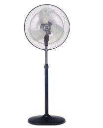 POLAR BLUSTERY 450 mm Black and Chrome Pedestal Fan_0