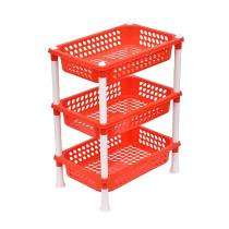 Royal Plastic Rectangular Rack Kitchen Storage Organiser 10 x 5 x 8 cm_0