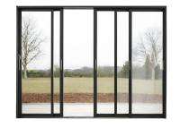 Ambika Double Door Aluminium Doors and Windows Black_0
