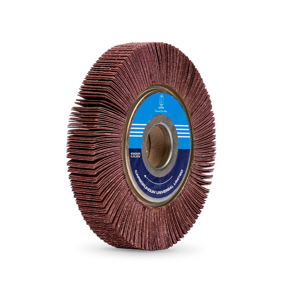 Jawan 150 x 40 mm Flap Wheels 320 Grit Premium Aluminium Oxide 8000 rpm_1