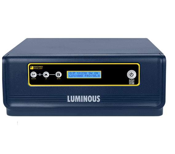 LUMINOUS NXG PRO 1000 VA 290 V Single Phase Sine Wave PWM Off Grid Solar Inverter_0