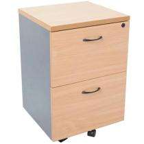 Archana 2DMP Bed Side Cabinet 500 x 530 x 805 mm_0