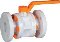 PARTHIV 20 mm Manual Polypropylene Ball Valves Flanged_0