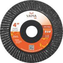 VAMA ABRASIVES 4 inch Flap Discs T27-WA60 80 Grit 16 mm_0