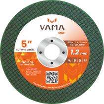 VAMA ABRASIVES 125 mm Cutting Wheels T41-WA46PBF 5 inch 12200 rpm_0