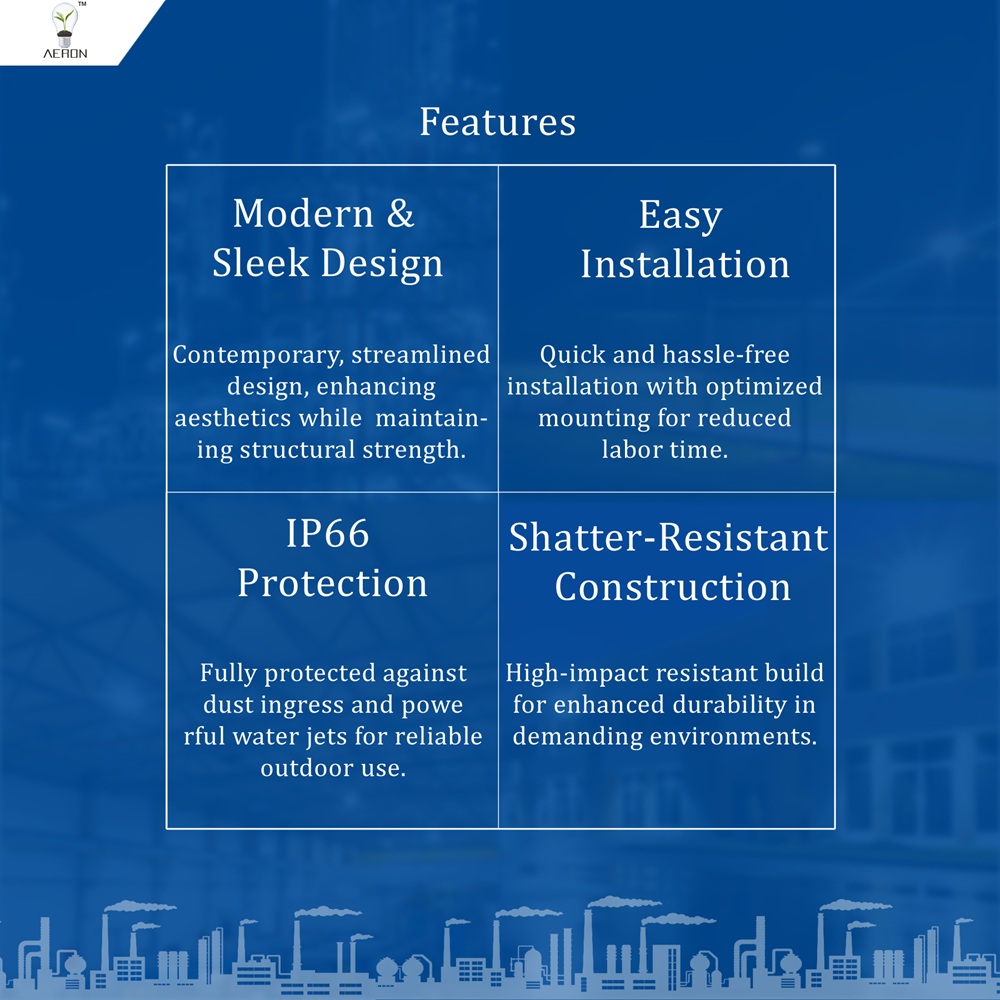 AERON 100 W WHITE IP66 10 kV 1020018700 Lumen ALFL100 LED Flood Lights_2