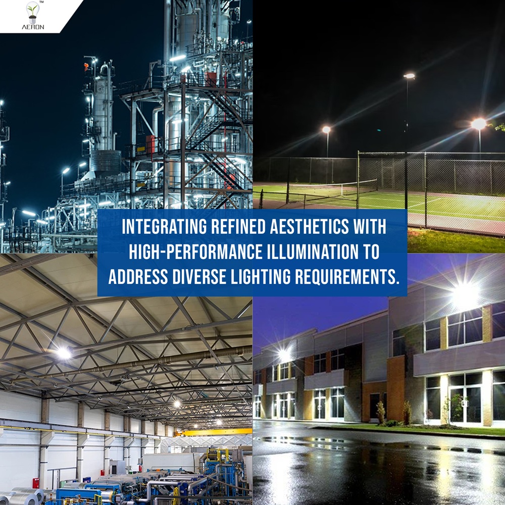 AERON 100 W WHITE IP66 10 kV 1020018700 Lumen ALFL100 LED Flood Lights_3