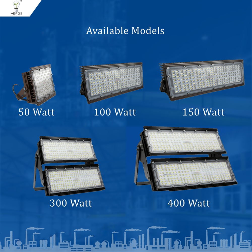 AERON 100 W WHITE IP66 10 kV 1020018700 Lumen ALFL100 LED Flood Lights_4