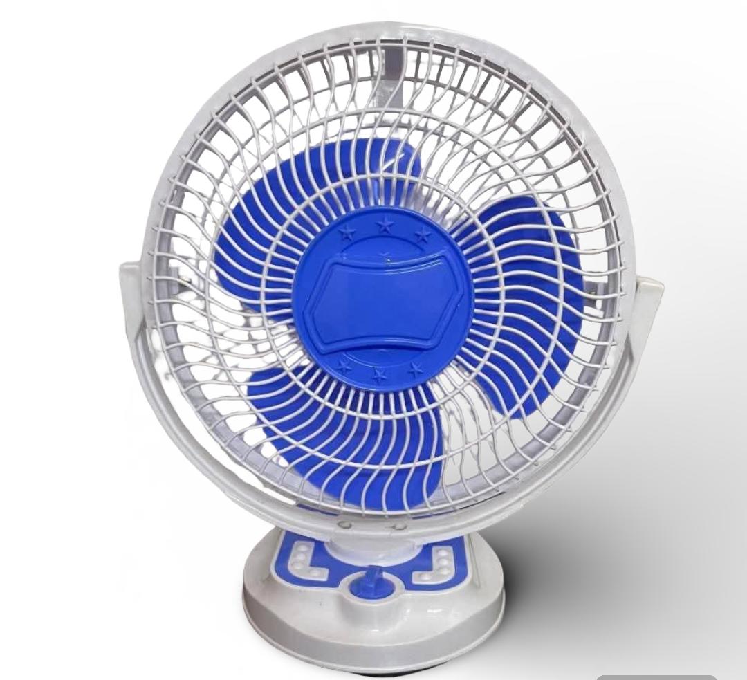 Aman TF 12 inch - 0005 400 mm 3 Blade Blue Table Fan_1