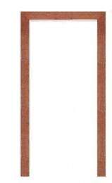 Single Leaf WPC Door Frame 900 x 2100 mm_0