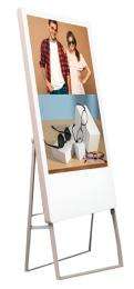 LED Signages 2.7 x 23.5 inch Floor Stand Plastic_0