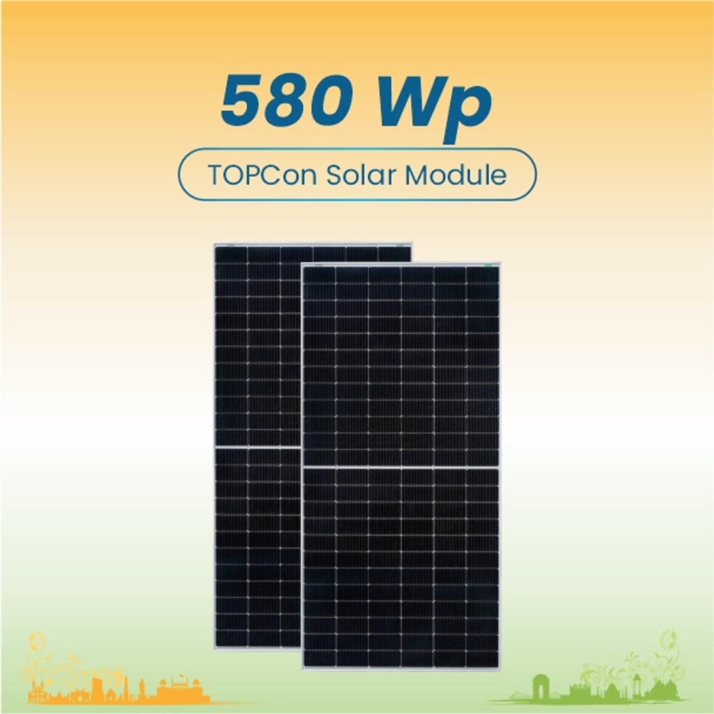 WAAREE 580 W TOPCon Solar Panel_1