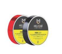 Millicab 2 mm PVC Electrical Insulation Tape Waterproof Black and Red_0