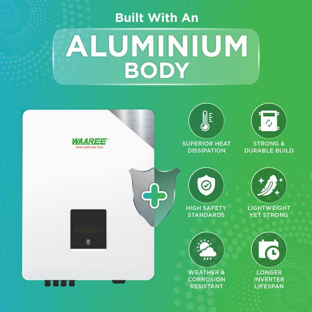 WAAREE W3-10-K 10 kW Three Phase String On Grid Solar Inverter_1