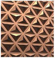 Reynoarch SAP01 Warm Wood Brown Aluminium Wall Cladding 2 mm_0