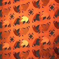 Reynoarch SAP12 Bright Orange Aluminium Wall Cladding 2 mm_0